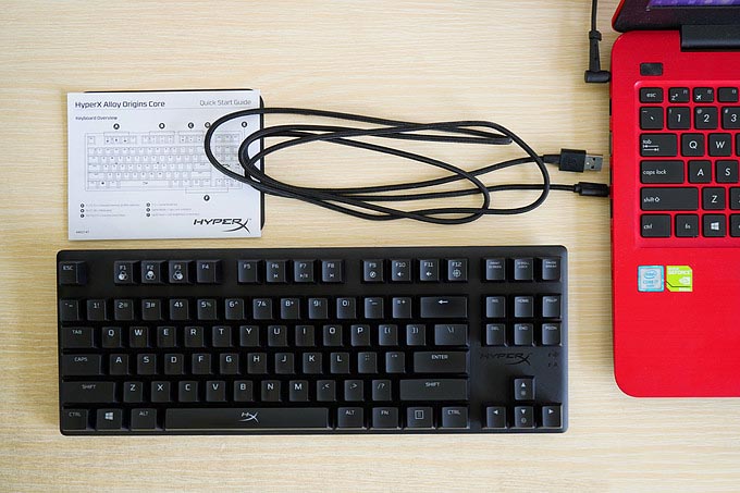 HyperX阿洛伊起源竞技版红轴键盘怎么样 HyperX阿洛伊起源键盘评测