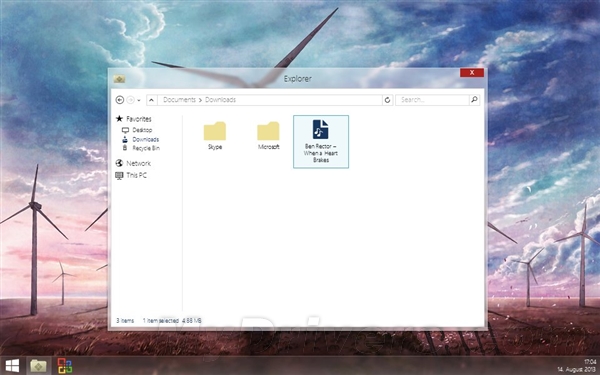 【高清图】全新Win9概念版界面图 界面设计堪称惊艳
