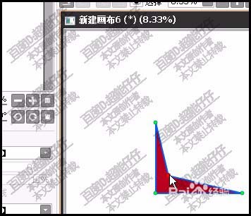 SAI怎么添加删除移动锚点?