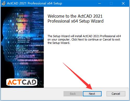 ActCAD 2021如何无限制使用 ActCAD 2021激活及中文设置教程