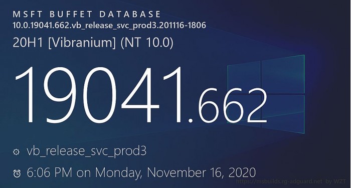 Win10 20H2 Build 19042.662版补丁KB4586853推送 更新内容汇总