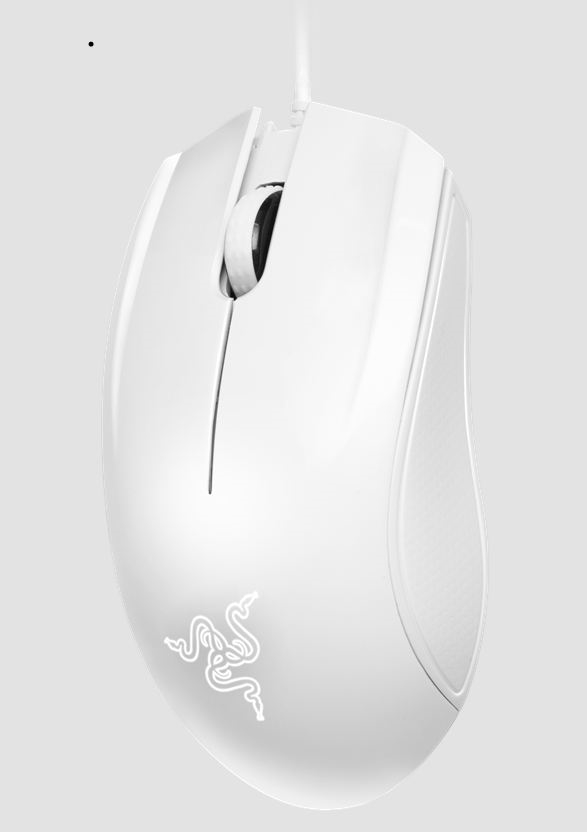 (图)雷蛇发布地狱狂蛇游戏鼠标的同款白色版:入门毒物