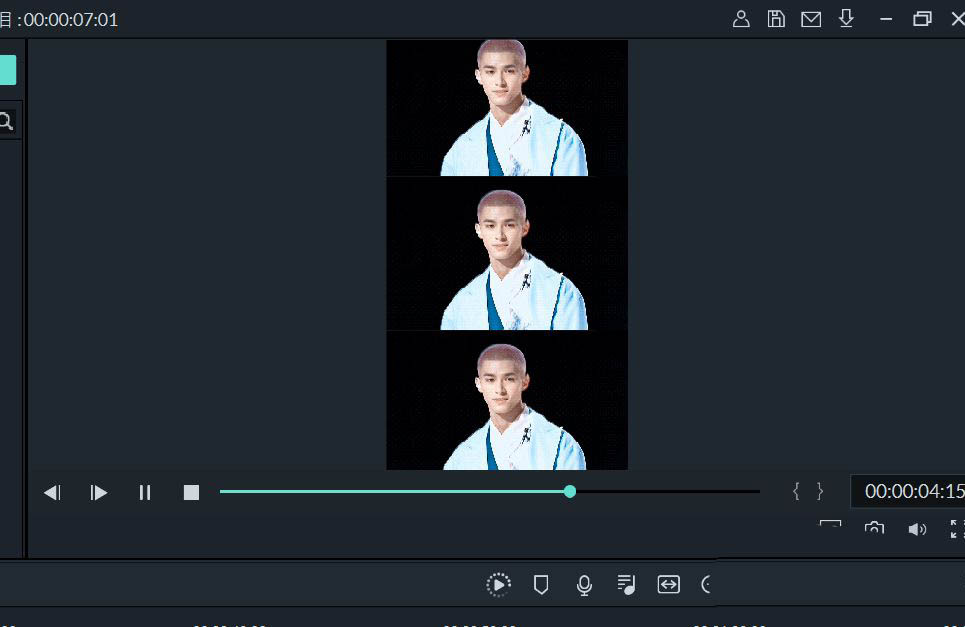 万兴喵影filmora怎么做分屏效果? filmora三分屏效果的实现方法