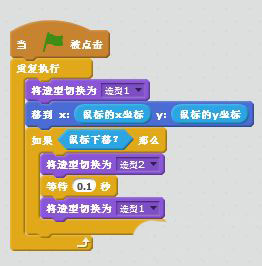 Scratch怎么做一个打地鼠游戏? Scratch小游戏编程技巧