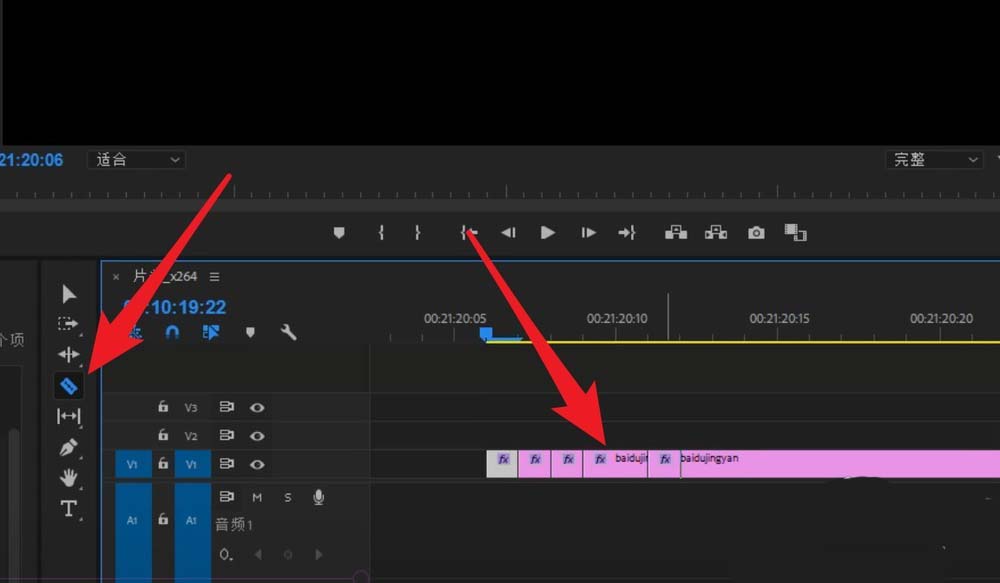 premiere怎么制作闪烁的动态文字?