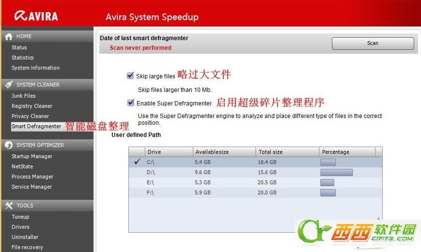 小红伞系统优化功能详细介绍