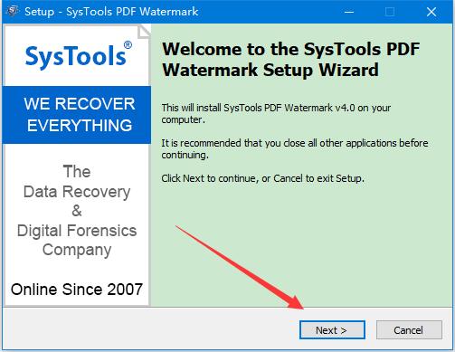 PDF去水印 SysTools PDF Watermark 安装及免费激活图文教程