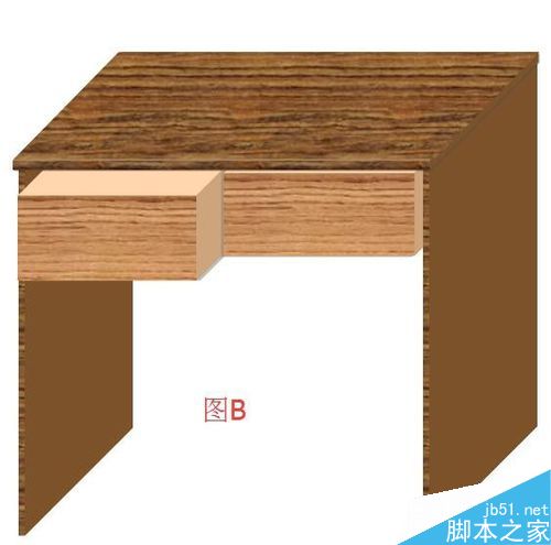 在word文档中如何绘制书桌?