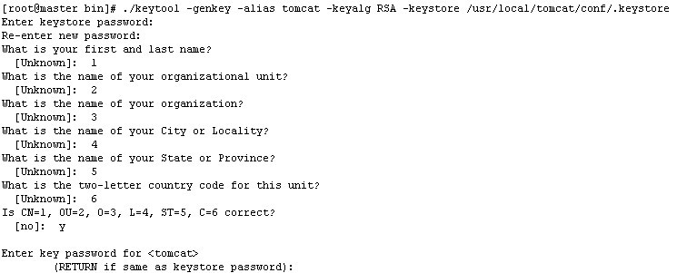 Linux CentOS系统下tomcat配置ssl教程