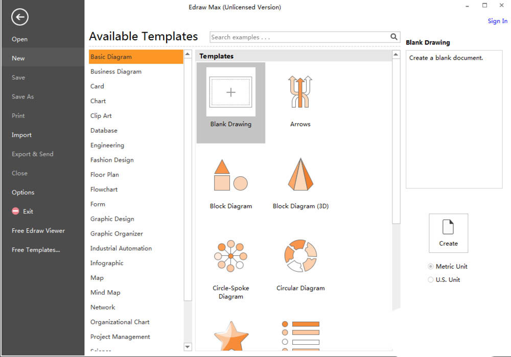 Edraw Max亿图图示怎么快速绘制麦克风图形?