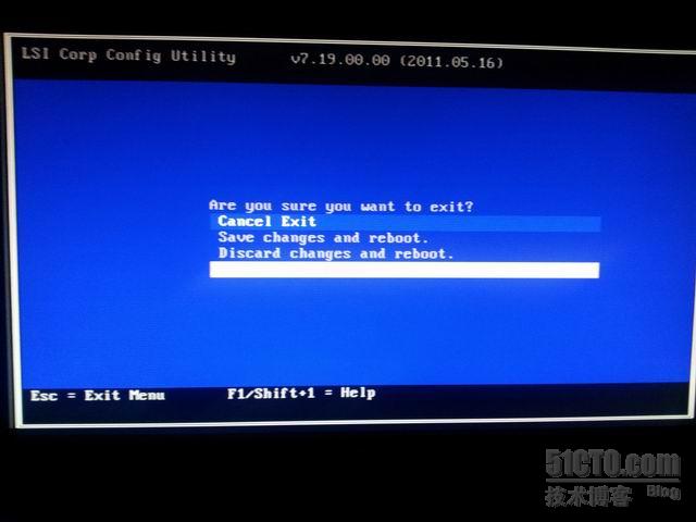 IBM system X3250 M4 配置RAID磁盘阵列的方法