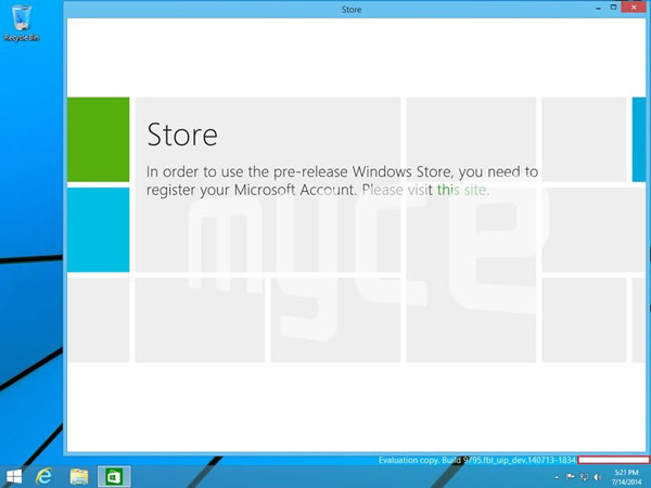 Win9最新截图曝光 Modern/传统双旋要来