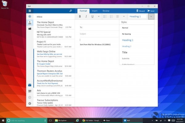 Win10最新预览版10061总结篇