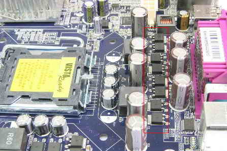 教你识别主板供电电路