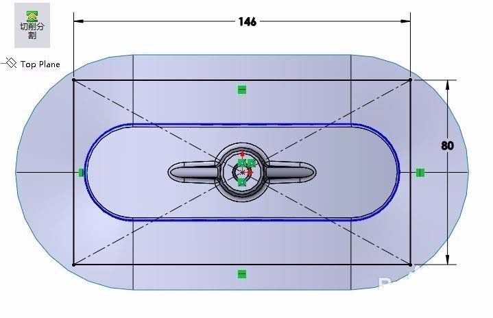 Solidworks如怎么画一个底座样式的仿形体?