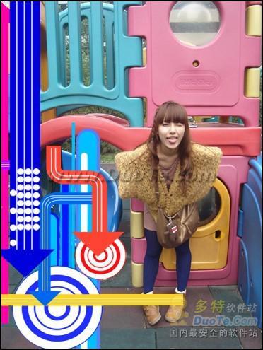 网络美女YUMMY教你做美图&mdash;炫彩边框篇