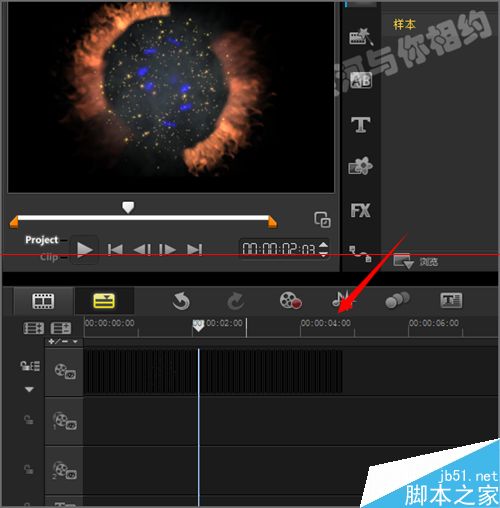 会声会影中导入的图片不能连续播放怎么办？