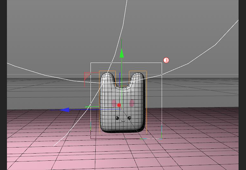 C4D详细解析超萌粉色小兔子建模教程