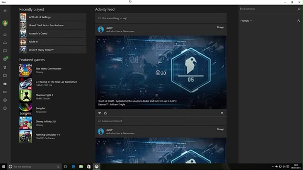 [视频]Win10 Build 10166串流Xbox One游戏演示：赞的没话说