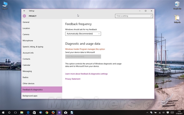 Win10 还在悄悄搜集你的数据:量特大 7月29日才停止