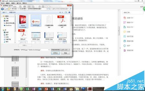 PDF文件怎么添加其他文件?