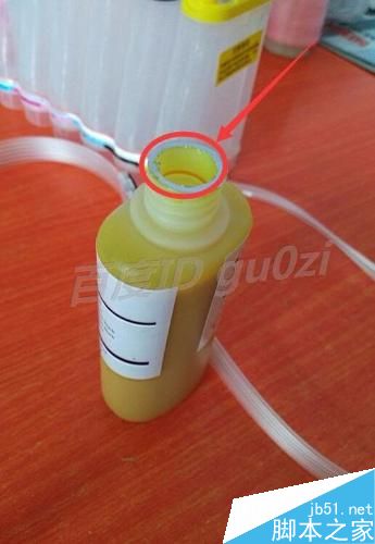 空的连续供墨系统添加墨水墨盒及抽出空气的操作方法