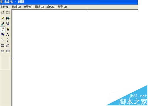 微软画图软件怎么绘制一座小房子?