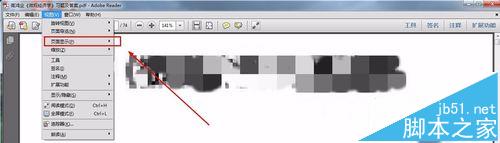 PDF文件怎么设置成双页滚动视图效果?