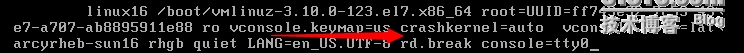 Centos 7.0 系统密码破解图文方法
