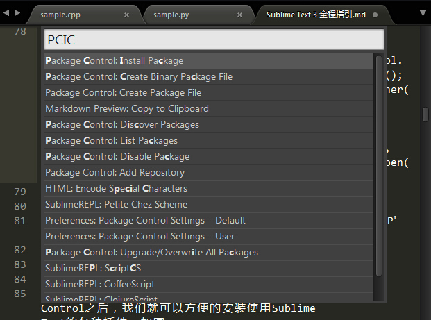 Sublime Text 全程指南