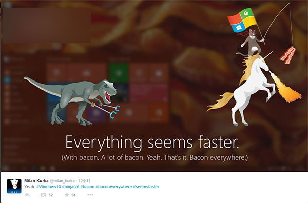 多图:新版Win10忍者猫已经被众网友玩坏了