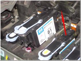 HP5000系列打印机连供墨盒如何排空气?