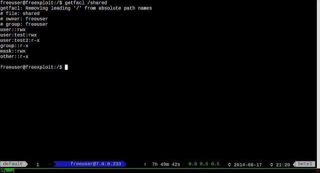 Linux系统配置 Linux访问控制列表(ACL)的权限控制方法