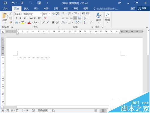 Word2016输入空格键显示点该怎么办?