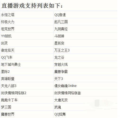 怎么开启yy游戏直播 yy游戏直播开启图文教程