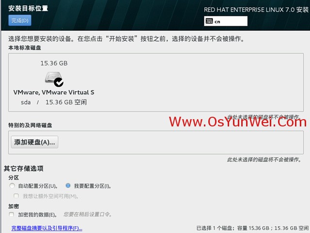 RHEL 7.0系统安装配置图解教程
