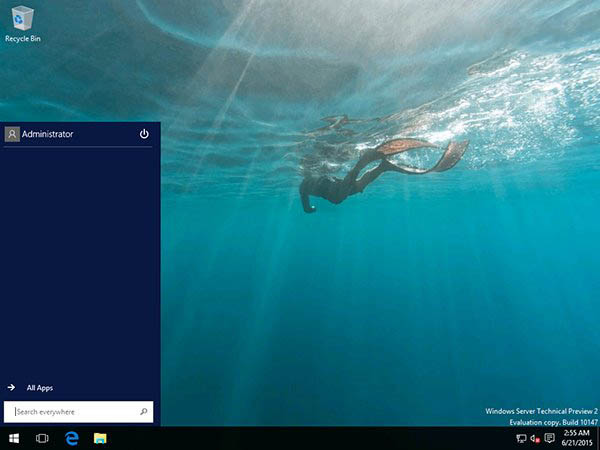 Win10 Server预览版10147大量截图曝光