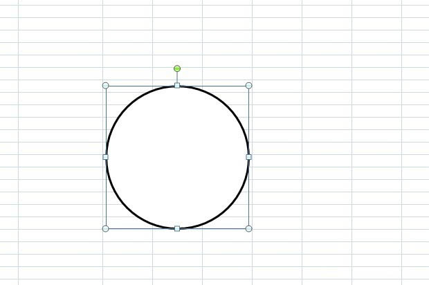 excel怎么画正圆和椭圆呢?