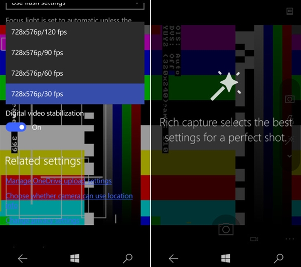 Win10 Mobile Build 10158截图曝光：视频拍摄更强