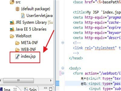 myeclipse中web登录界面怎么创建?
