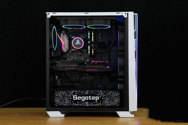 享受RGB灯效带来的澎湃激情 鑫谷套件酷炫光污染装机详细图文评测