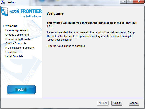 modeFRONTIER4.5怎么破解?modeFRONTIER4.5.4安装破解图文教程(附下载)