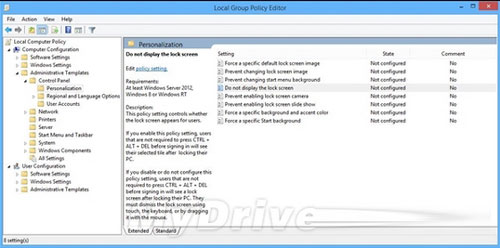win8或win8.1如何禁用锁屏壁纸直接进入登录界面