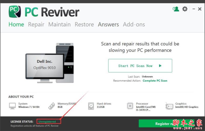 电脑系统修复优化软件ReviverSoft PC Reviver安装及激活图文教程(附激活补丁+软件下载