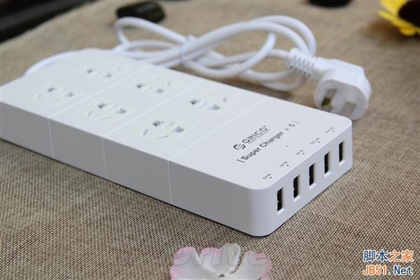 奥睿科智能5口USB插线板开箱图赏 售价199元