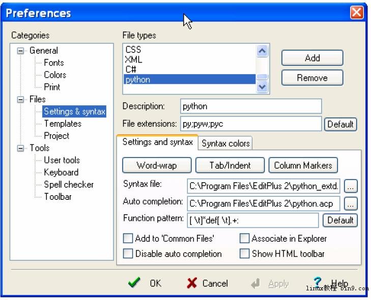 windows下Python+Editplus windows Python开发环境