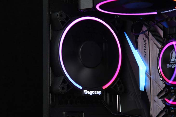 享受RGB灯效带来的澎湃激情 鑫谷套件酷炫光污染装机详细图文评测