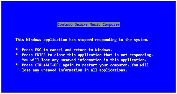 谁编写了Windows死亡蓝屏界面?Windows死亡蓝屏文本竟是鲍尔默作品