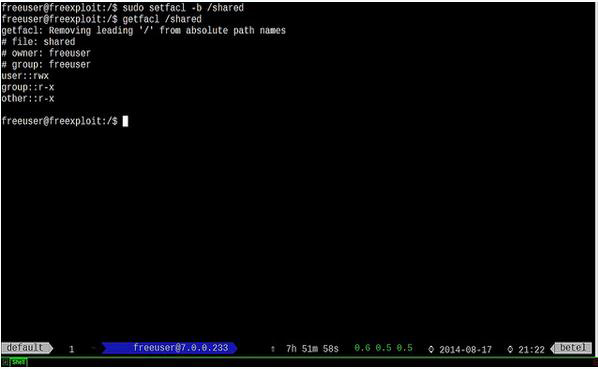 如何在Linux下设置访问控制列表(ACL)来控制用户的权限