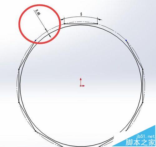 solidworks怎么画同步带轮? solidworks绘制5M齿型同步带轮的方法